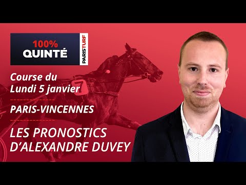 PMU Quinté Predictions - 100% Quinté for Monday, January 5th at Paris-Vincennes