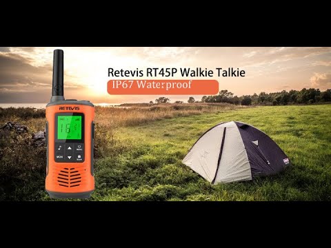 RT45P Waterproof Walkie Talkie