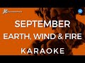 Earth, Wind & Fire - September (KARAOKE) [Instrumental with backing vocals]