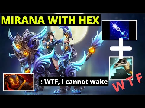 [Dota 2 Mirana Highlights] WTF Mirana with Hex Moments