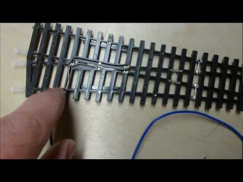 Dean Park Station Video 9 - How to Wiring up Peco Turnouts for DCC with Peco Point Motors