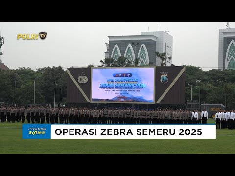 POLDA JATIM RESMI MENGGELAR OPERASI ZEBRA SEMERU 2025