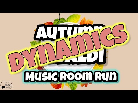 Dynamics | Autumn Vivaldi Chase | Music Room Run | Classical Music for Kids |