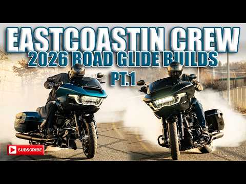 TURNING 2026 ROAD GLIDES INTO STUNT READY BAGGERS (PT.1)