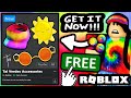 FREE ACCESSORIES! HOW TO GET Sunshine Backpack/Tie-Dye Visor/Shady Circle Glasses! ROBLOX TAI VERDES