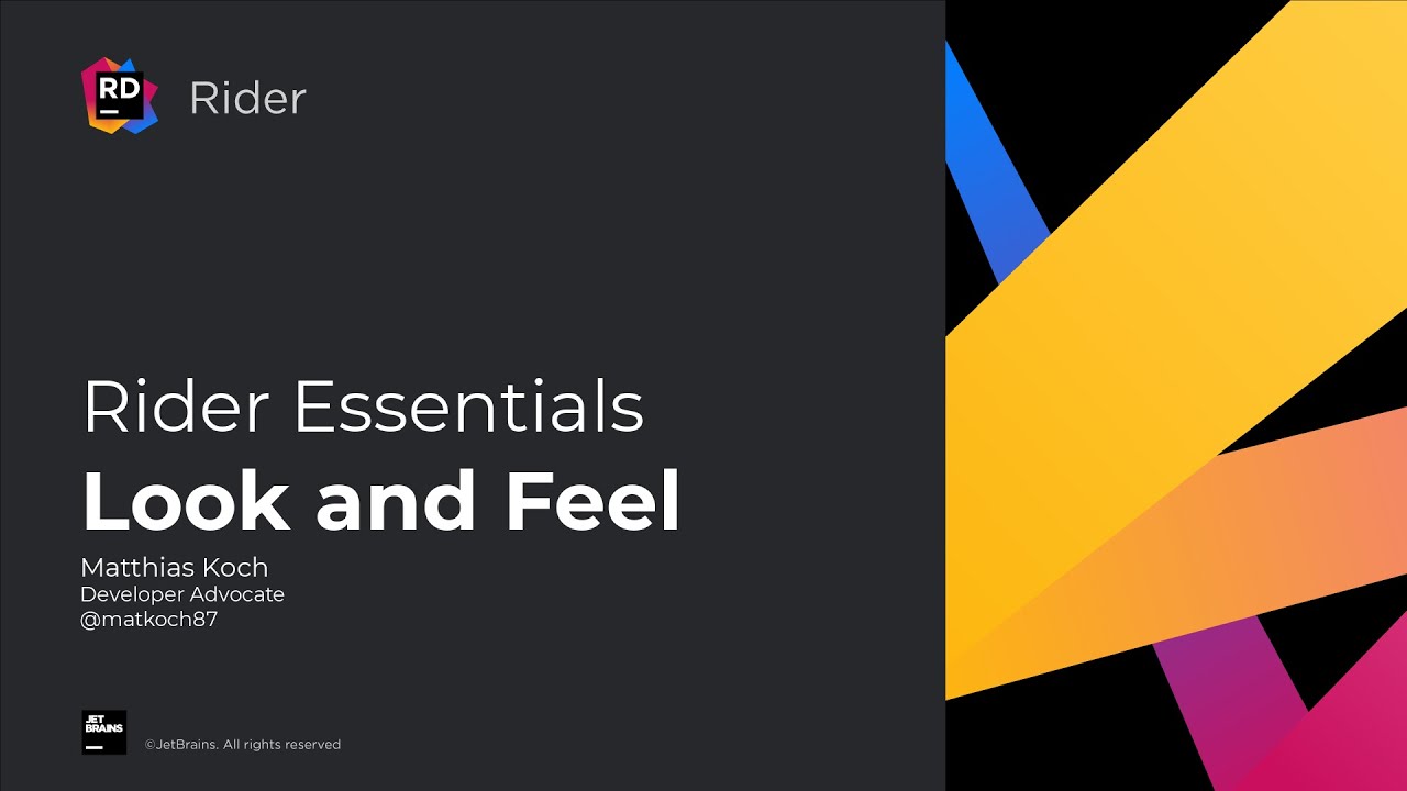 Customize the Look and Feel - Rider Essentials