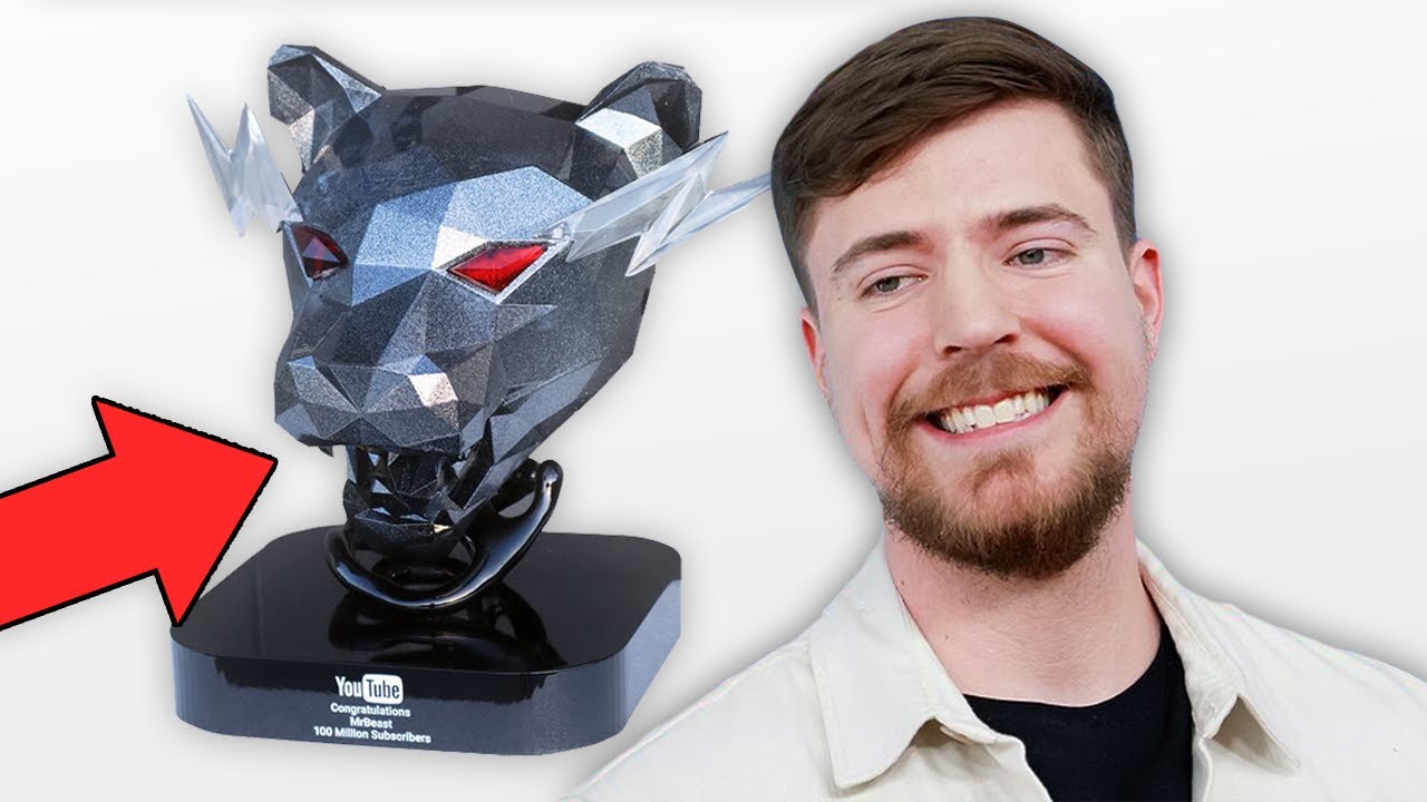 Essa é a Nova Placa De 200 Milhões Do MrBeast