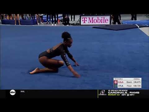 Trinity Thomas ‘Perfect’ Floor Florida vs Alabama 2022 10.000