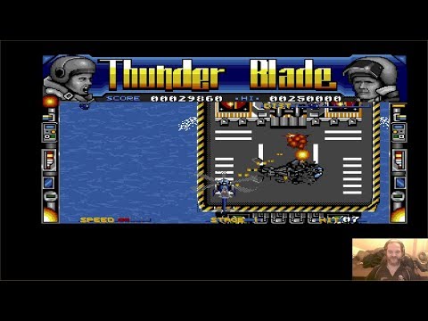 Lukozer Retro Game Review 462 - Thunder Blade - Commodore Amiga