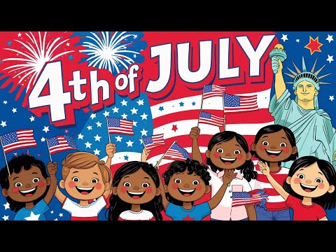 🎆 4th of July for Kids 🇺🇸 | Fun Independence Day Story + Cool Facts! 🎇