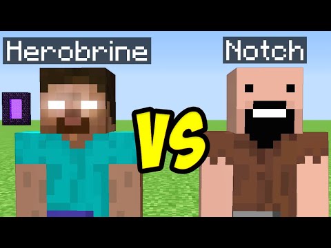 Herobrine vs Notch in minecraft all creepypasta part 11 Final ?