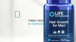 Life Extension Hair Growth for Men – Life Extension