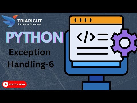Exception Handling In Python Python Tutorial Chapter 22 – Part 6