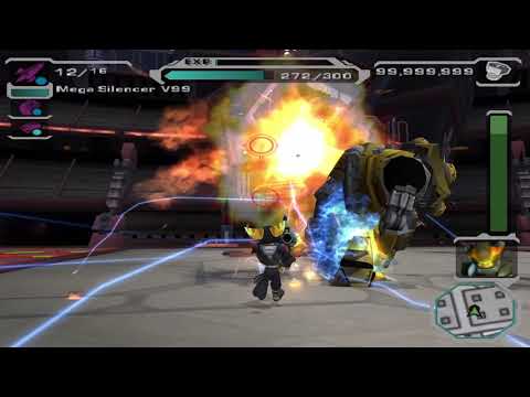 Ratchet: Deadlocked All Weapons vs Reactor (Max Level)