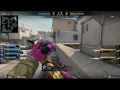 CSGO GOTV POV COL.BLAMEF(24/12MVP) VS NAVI DUST 2 ESL One Cologne 2020 Europe
