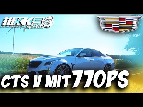Cadillac CTS V mit 770PS tuned by KKS-Performance