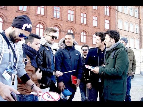 OIKOTIMES: FREAKY FORTUNE & RISKY KIDD & SEBALTER (GREECE) PERFORMING AT NYHAVN \ EUROVISION 2014