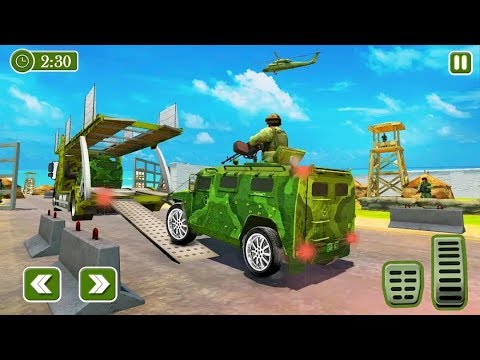 Army Car Transporter 2019 Airplane Pilot Game - Android Gameplay HD