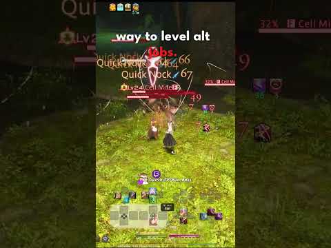 FASTEST LEVELING METHOD in FFXIV (Tank & Healer)