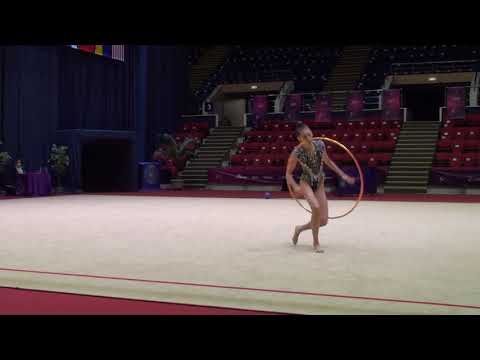 Ipek Akcakanat TUR Turkish Gym  Federation Hoop Irina Deleanu Cup 21 May 2021