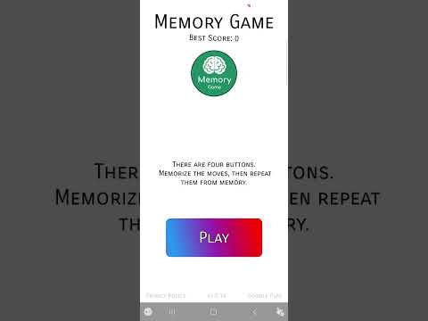 Memory Game - Memorize Now!
