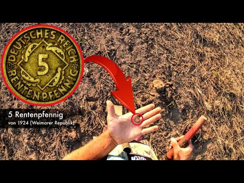 Etliche alte Münzen bei Schatzsuche gefunden!! - Sondeln mit Metalldetektor auf dem Zauberacker
