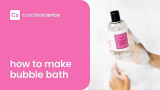 How to Make 3 N 1 Bubble Bath