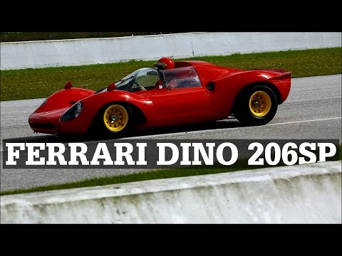 Thumbnail for Ferrari Dino 206 SP on track by Ferrari Dino 206 S