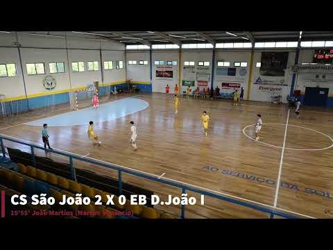 CS São João 𝟲-𝟬 GDEB D. João I (Juniores, 2ª Fase CN II Divisão FPF)