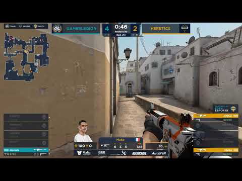 GamerLegion vs Heretics Highlights at European Champions Cup