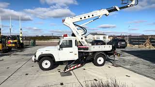 Land Rover Defender bucket truck for sale - Image 4 | Machineryline CA Land Rover Defender bucket truck | Image 4 - Machineryline