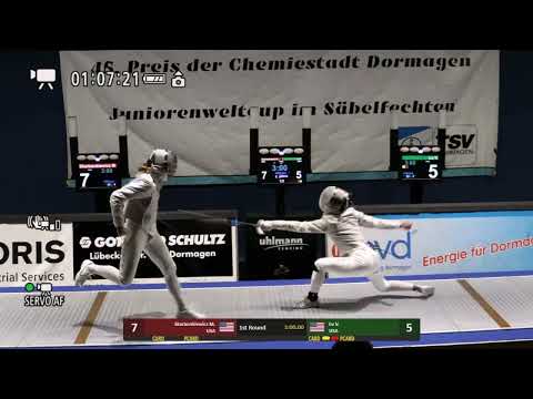 Dormagen World Cup 2022 JWS - L4 - Magda Skarbonkiewicz USA v Vivian Lu USA