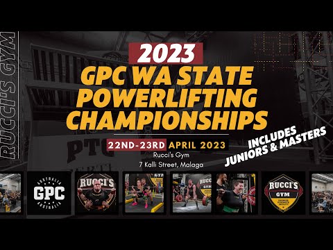 2023 GPC WA State Powerlifting Championships - Day 1