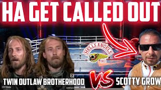 Twin Outlaw Brotherhood Vs Hells Angels MC Member Scotty Grow