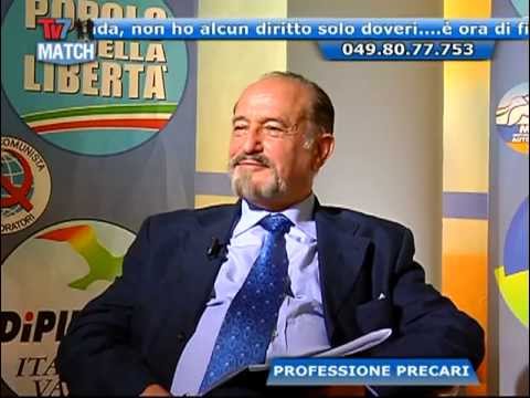 TV7 MATCH:"PROFESSIONE PRECARI"  01/07/11