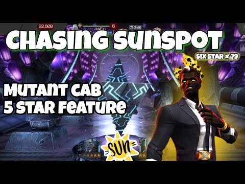 6 STAR CRYSTAL FOR SUNSPOT//MUTANT CAV AND A 5 STAR FEATURE.