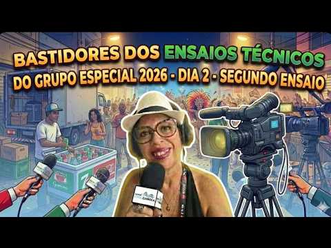 BASTIDORES DO CARNAVAL (IRL):  ENSAIOS TÉCNICOS! 🥁 VILA ISABEL, SALGUEIRO, TUIUTI E PORTELA