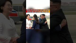 Download lagu North Korean president hugs South Korean president #shorts #information mp3