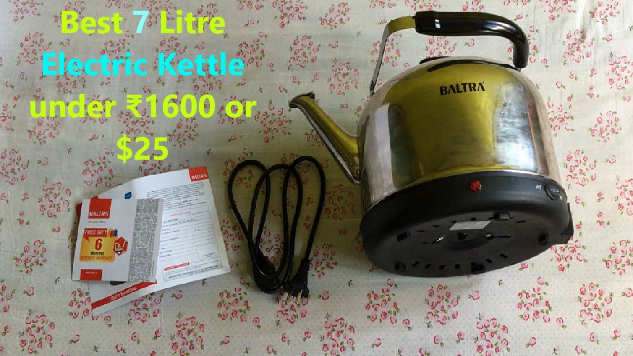 Best 7 Litre Electric Kettle under ₹1600 or $25