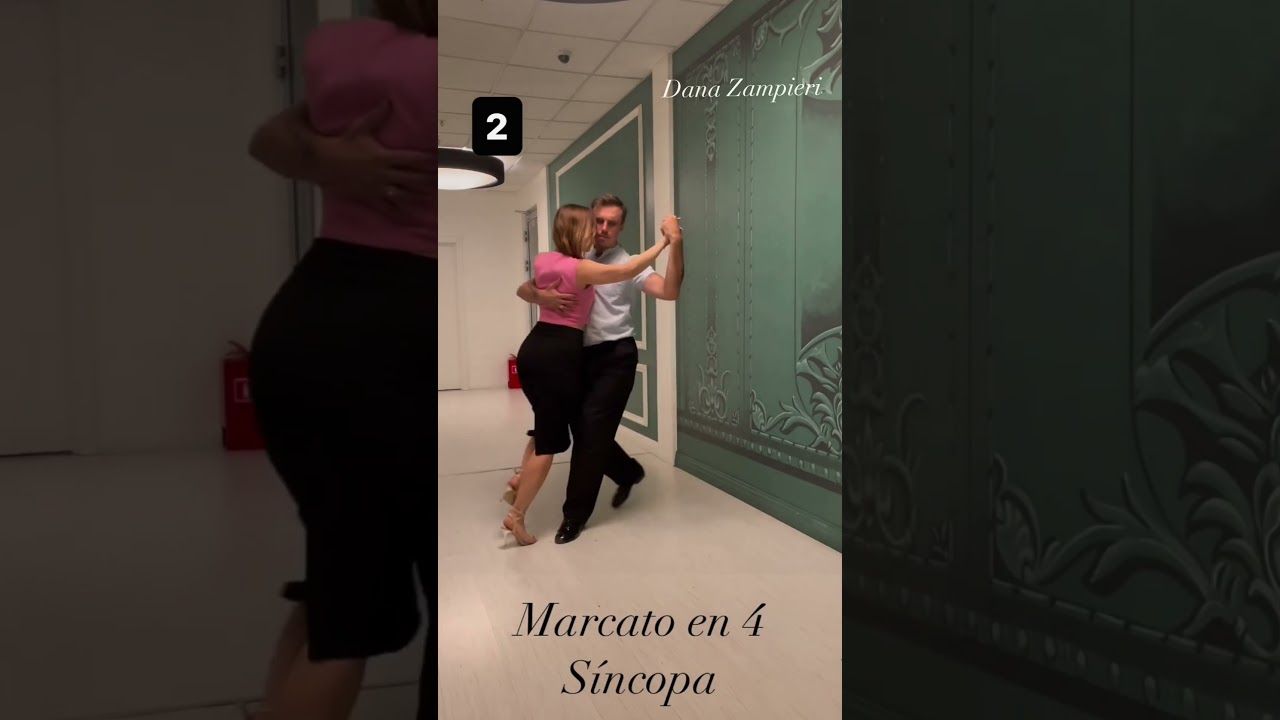 Amazing musicality lesson with Dana Zampieri & Sergey Kuratov 😍 Follow @tangoexpo