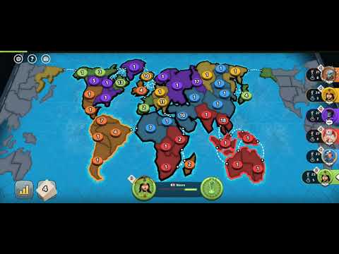 Peaceful Strategy on the Classic Map (Risk: Global Domination)