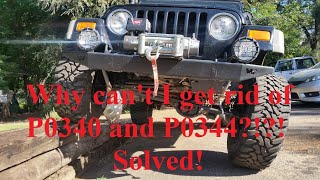 A complete guide to fixing a P0340 in a 05 Jeep Wrangler - Camshaft sensor issue with diagnostics