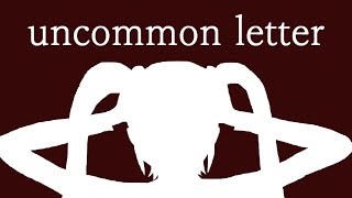 uncommon letter／初音ミク #Shorts