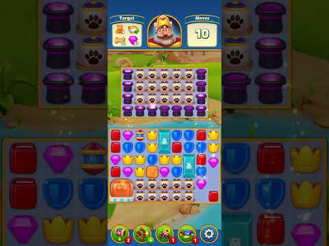 Statisfying Destroy Royal Match Level 3696 #games #royalmatch #music #short #statisfying #destroy