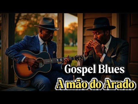 Delta Blues Acústico- Hino 394 "A mão do Arado" (Harpa Cristã) | Com Letra 
