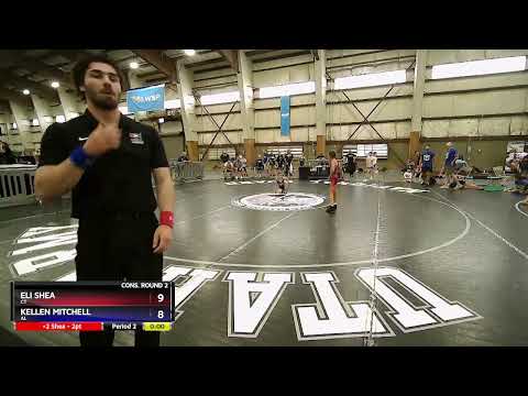 77 Lbs Cons. Round 2 - Eli Shea, CT Vs Kellen Mitchell, AL 5812
