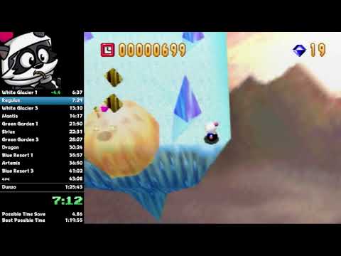 Bomberman 64 100% Speedrun in 1:24:53 RTA