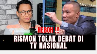 Download lagu RISMON CANCELS DEBATE WITH BANG BILL ON NATIONAL TV, WHAT'S GOING ON? mp3