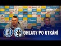 Trenéři Chromý a Šustr po utkání FORTUNA:NÁRODNÍ LIGY Sigma B - Prostějov