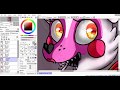 [SpeedPaint] Foxy and Mangle (Five Nights at ...